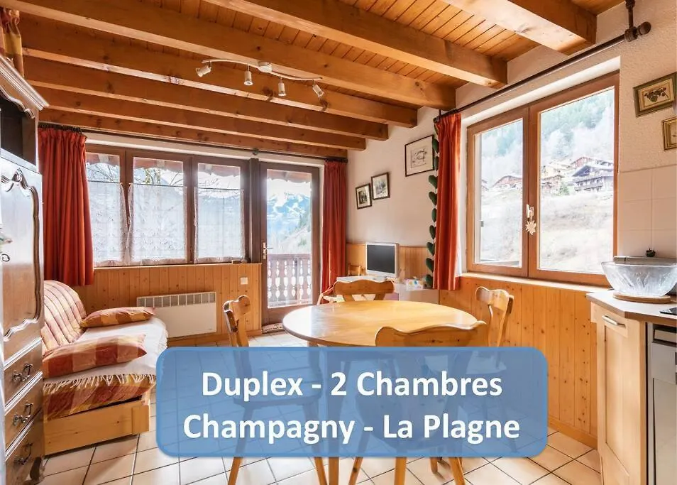 Paradiski - Flat With Mountain Views La Plagne